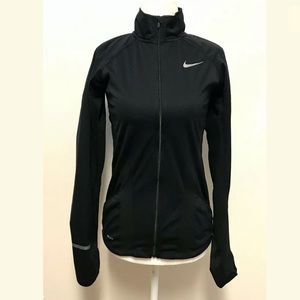 Nike Running Element Shield Jacket Zip Thumbholes